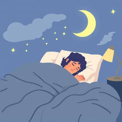 Image representing the many benefits of getting enough sleep, including improved mood and cognitive function.